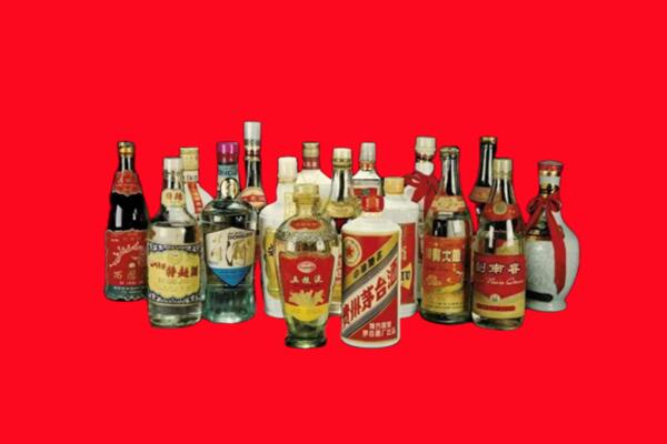 红河州弥勒市回收老酒